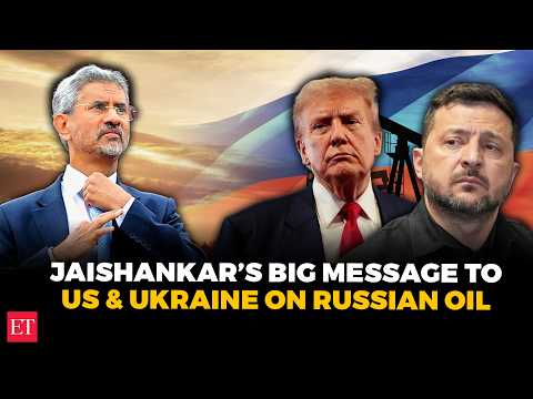 ‘Our perspective must be respected’: Jaishankar draws red line on Russian Oil & US sanctions in Kyiv