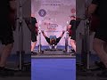 World Record Bench Press Equipped with 326 kg by Oliver Dahlkvist SWE in 105 kg class