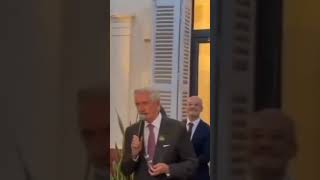 شاهد السفير الفرنسي فرانسوا غرييت يغني موشح أندلسي ??