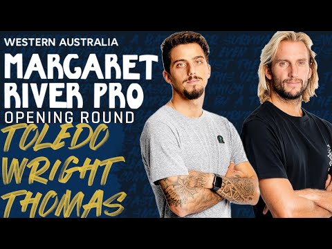 Filipe Toledo Owen Wright J Thomas Margaret River Pro Opening Round Heat Replay 