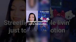 Winniemom & Christine "Don't Stop Believin'" on Starmaker. #covers #coversongs #karaoke #starmaker screenshot 1