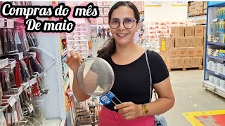 NOSSAS COMPRAS DO MÊS DE MAIO NO ASSAÍ GARANHUNS-PE  16/05/26 