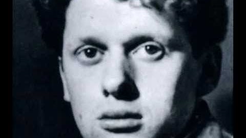 Dylan Thomas reads "Poem In October" and "In My Craft or Sullen Art" - 1949 Columbia LP