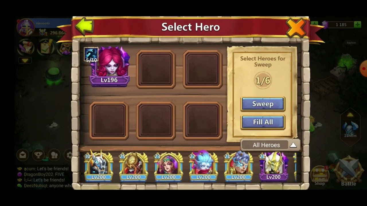 Castle Clash HOW TO DO COURTESY CARD EVENT