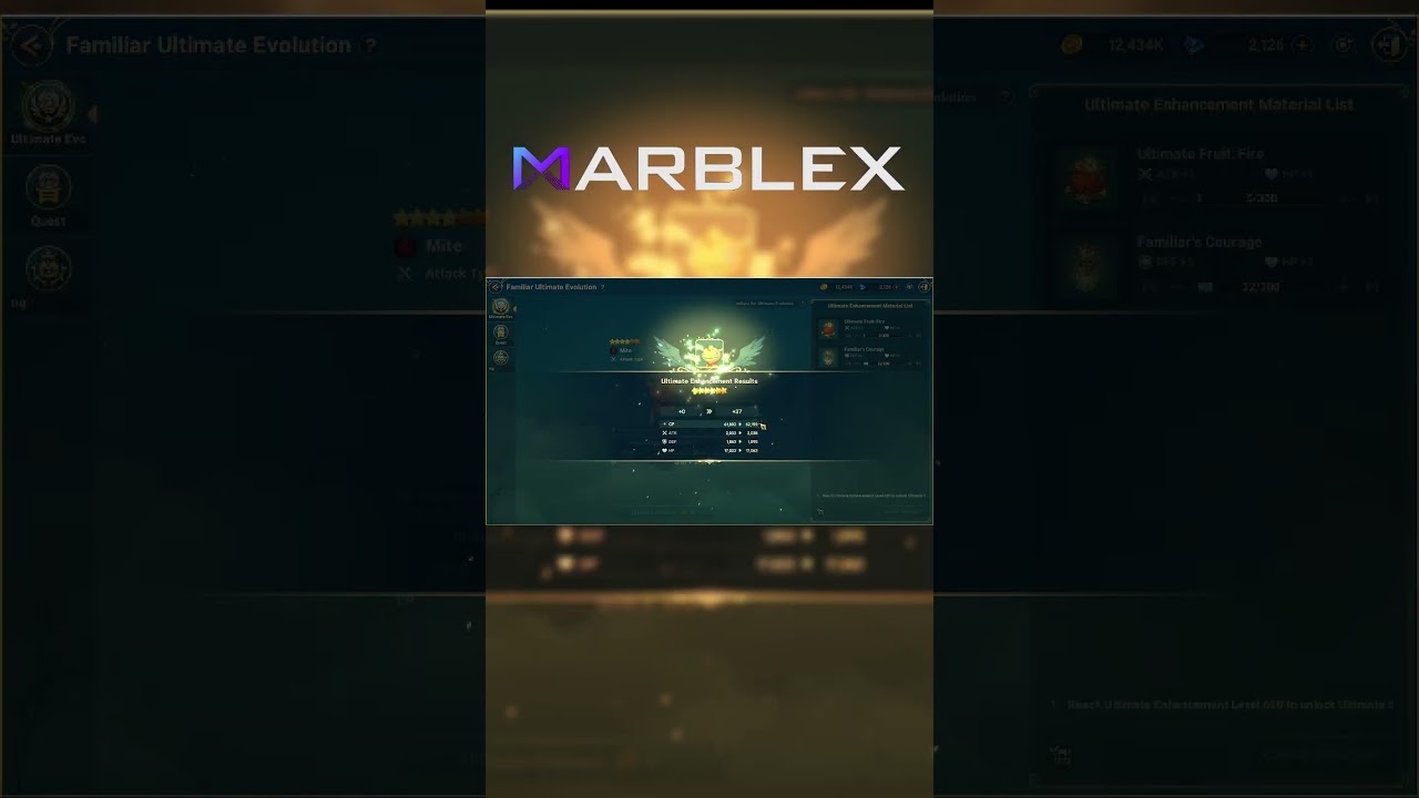 Powering up Familliar "Mite" ni no kuni 