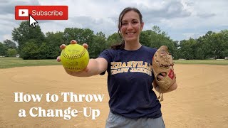 How to Throw a (Circle) Change Up
