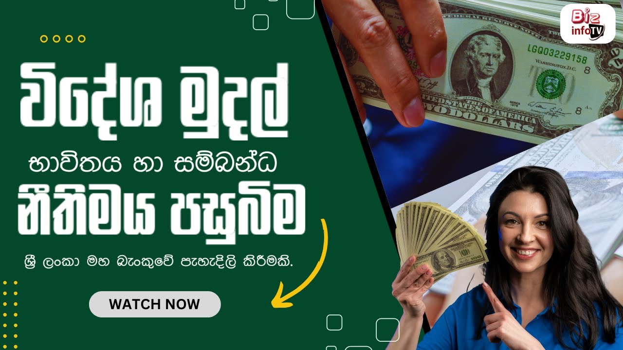 විදේශ මුදල් භාවිතය හා සම්බන්ධ නීතිමය පසුබිම | Legal Background of foreign Currency Use | Biz info Tv
