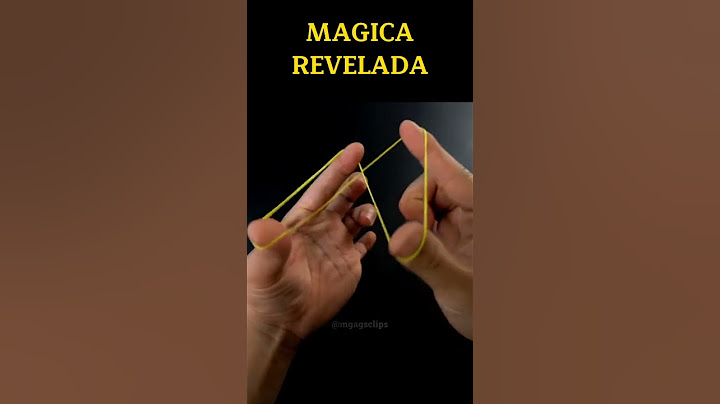 MÁGICA SIMPLES REVELADA COM ELÁSTICO 😯 #shorts #magictricks #magician #magic #truques #tricks