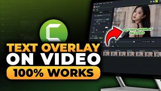 How To Put Text Overlay On Video in Camtasia (𝟮𝟬𝟮𝟲) | 100% WORKS | NO Yapping, To The Point & EASY!