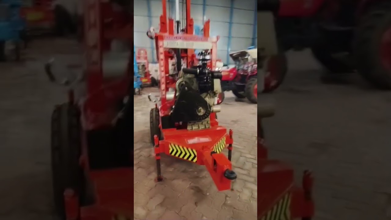WATER PORTABLE HYDRAULIC BOREWELL MACHINE निर्माता ASHOKA INDUSTRIES SASARAM BIHAR 