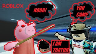 TROLLING WITH PIGGY ON ROBLOX *CAMPING*