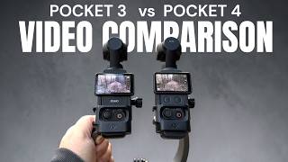 Dji Osmo Pocket 4 Vs. Pocket 3 Video Comparison