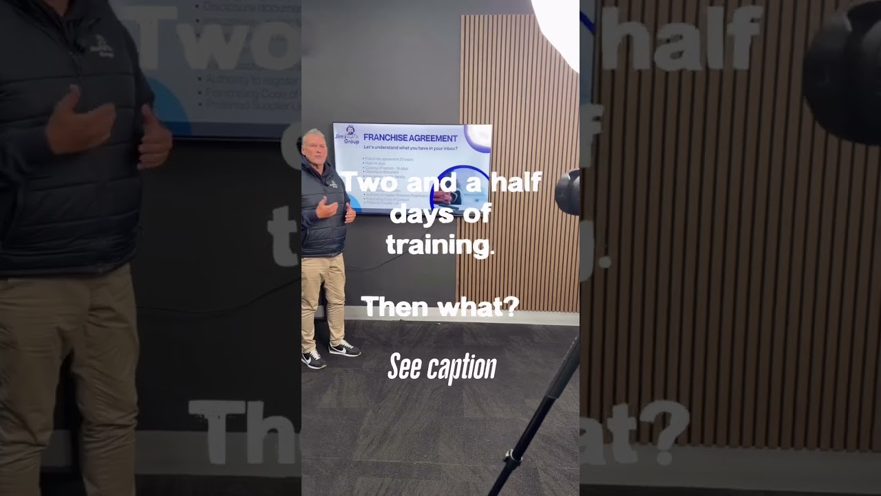 After new franchisee training, what support is there? 1
