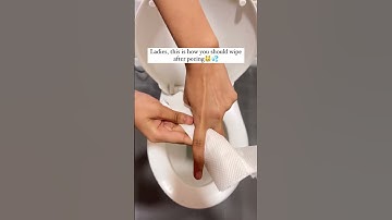 Wiping from front to back after peeing is crucial #SironaBreakingTaboos #Sironaorignal