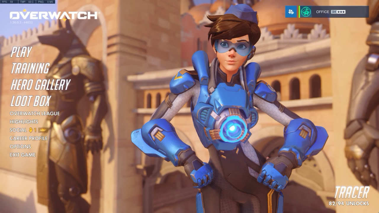 Overwatch Tracer Cadet Oxton