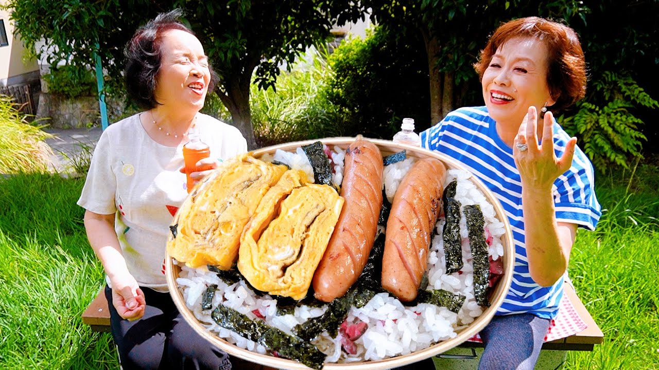 上沼恵美子が作る【小さな秋に出逢えるお弁当】〜お姉ちゃんと一緒に食べました〜