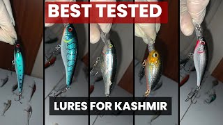 Top Tested Fishing Lures for Kashmir & Indian Waters! (Giveaway at