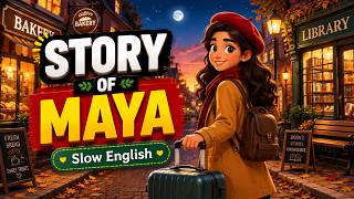 Maya's Second Chance | Relaxing English Story | Slow English Story for Sleep