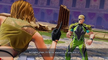 KOFXV: Vanessa vs Ramón Interaction