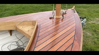 Paul Gartside Yaquina Bay OneDesign Wooden Boat