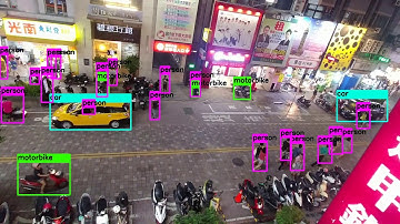Yolo v3 object detection run by Google Colab
