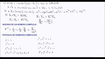 OPERACIONES CON NÚMEROS COMPLEJOS EN FORMA BINÓMICA. HD