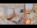 DECORACION DE MI SALA PARA NAVIDAD/DECORACION NAVIDEÑA