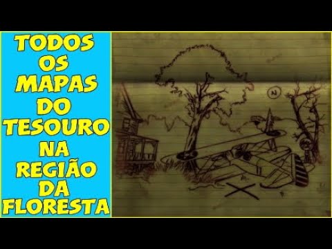 FALLOUT 76: Os 10 Mapas do Tesouro na Floresta. 