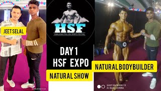Natural Bodybuilder Hsf Expo Natural Show Day 1