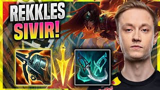 REKKLES PERFECT GAME WITH SIVIR KRAKEN SLAYER! - G2 Rekkles Plays Sivir ADC vs Tristana! | Season 11