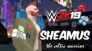 WWE 2K19 PSP, Android/PPSSPP - Sheamus New Model and Bar Attire Preview