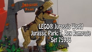 LEGO Jurassic Park: T. Rex Rampage (Set 75936): Klemmbausteinlyrik News