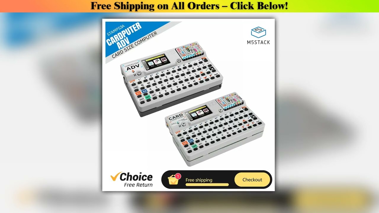 M5Stack Cardputer ADV new Version v1.1 StampS3A Development Board Portable Computer 1.14 Inch