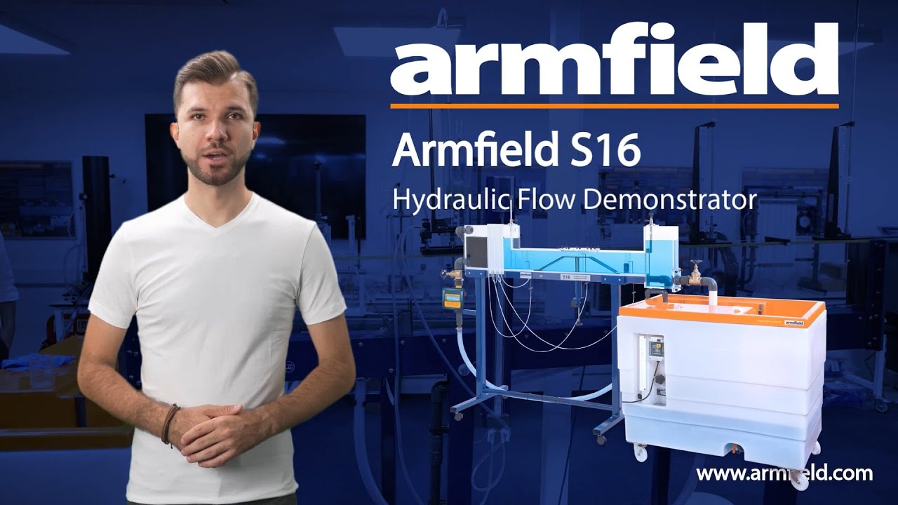 Armfield S16 Hydraulic Flow Demonstrator - YouTube