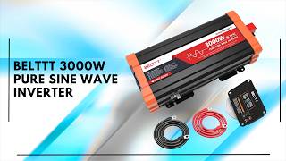 The Ultimate RV Power Hub: BELTTT 3000W Pure Sine Wave Inverter Review