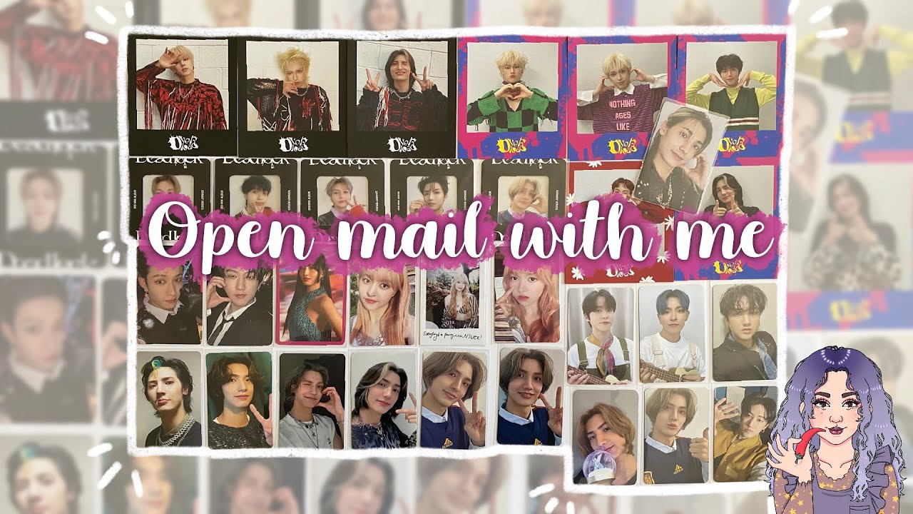 Abriendo mails de photocards 2!