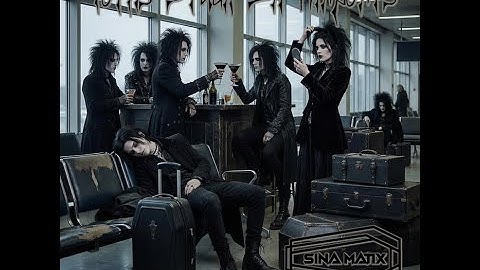 SINA MATIX "Goths Stuck In Airports" Music Video Teaser