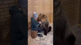 Adopted Bear Becomes A Majestic Pet