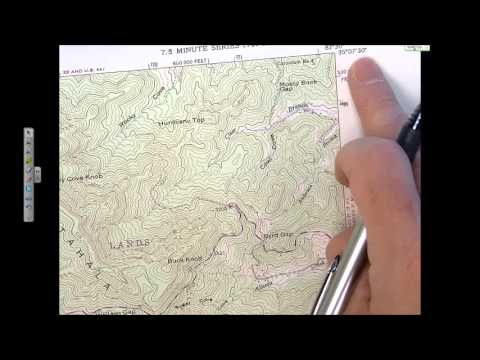 NC Science Olympiad 2007 Road Scholar Test: Analysis of 1:24000 Topographic Maps (Pt I) - YouTube