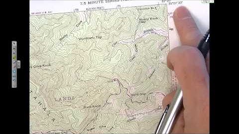 NC Science Olympiad 2007 Road Scholar Test: Analysis of 1:24000 Topographic Maps (Pt I)