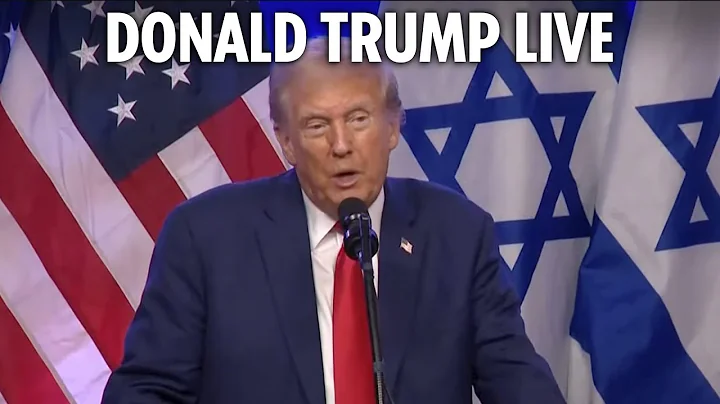LIVE: Trump holds 'Fighting Antisemitism' event in New Jersey