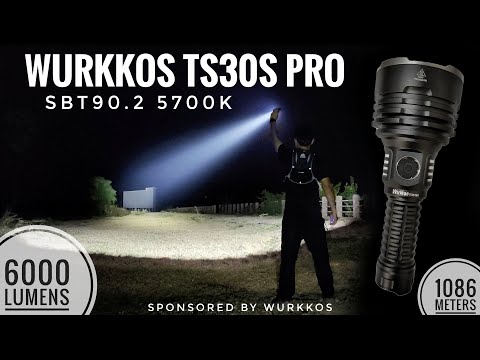 Wurkkos TS30S Pro SBT90.2 Review & Beam Shot Comparison with TS30s, Convoy L21A Culpm1, L21B SFT40