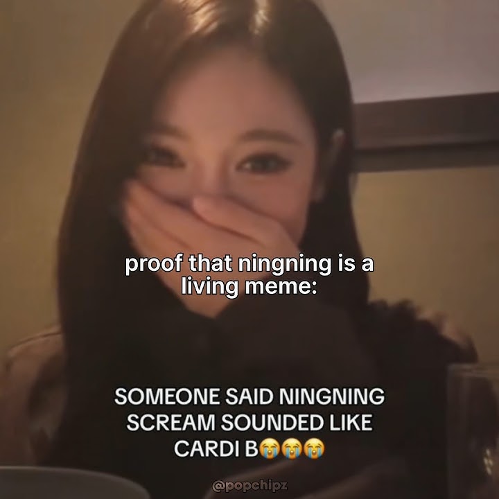 Proof that ningning is a living meme #ningning #aespa #kpop #kpopmeme #fyp #fypジ #shorts
