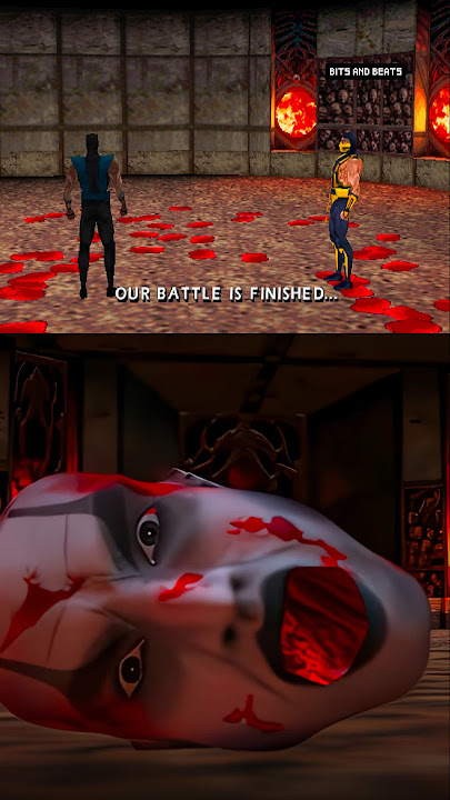 MK4 Subzero Ending Comparison 🧊 PS1 vs N64