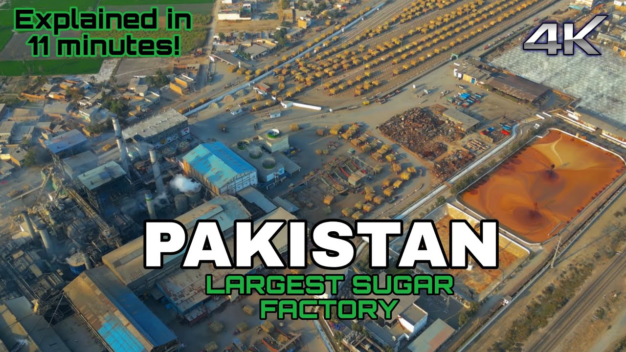 Крупнейший сахарный завод в Пакистане! Hamza Sugar Mills 2024