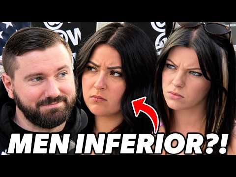 Crazy Feminist Thinks Women Are SUPERIOR to Men at Everything!