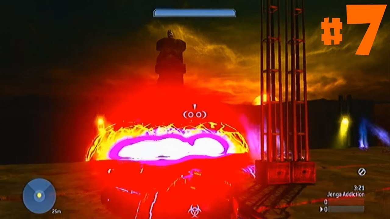 Halo 3 Custom Game Night: Jenga Addiction on Mini Jenga