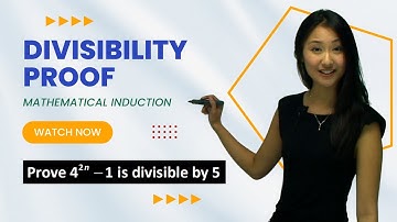Mathematical Induction Divisibility Proof | 4^2n - 1 is Divisible by 5