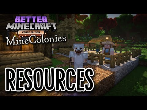 Better Minecraft: MineColonies #16 - FARM, FIELD AND FORESTER - YouTube