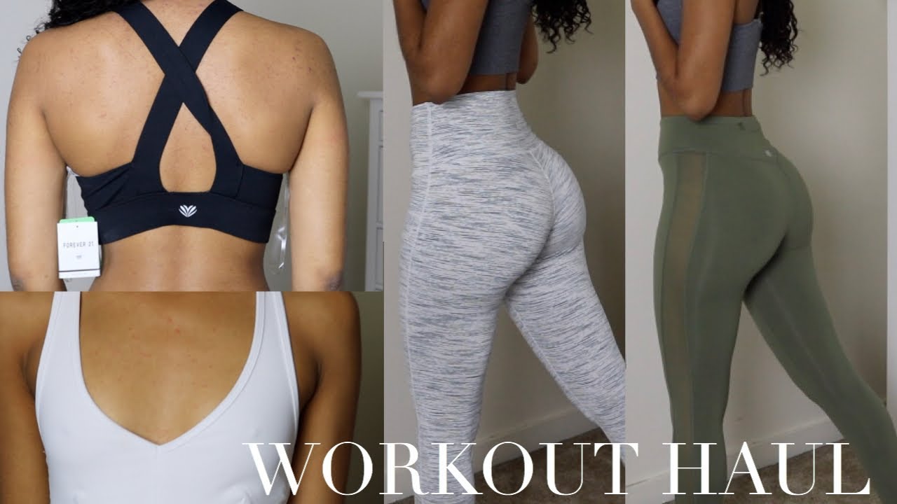 AFFORDABLE TRY ON WORKOUT HAUL // Amazon, Forever 21+ more | MO'BEAUTY